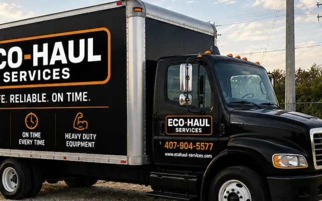 Eco Haul Services box truck
